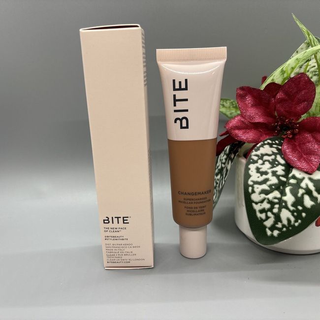 BITE BEAUTY CHANGEMAKER Supercharged Micellar Foundation 1.0oz/30ml Shade T115