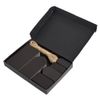 Box.it.pack.it Kraft Paper Gift Tags, Black, Mixed Shape, 200 Pack with String