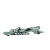 Chrome Lion Head Door Knocker with Shiny Lion Ring Style Front Door Knocker