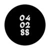 04.02.88 - Birthdate Design with Birth Day.Month.Year PopSockets Swappable PopGrip