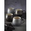 Mason Cash Impressions Grey Durable Stoneware Mug, 35 CL