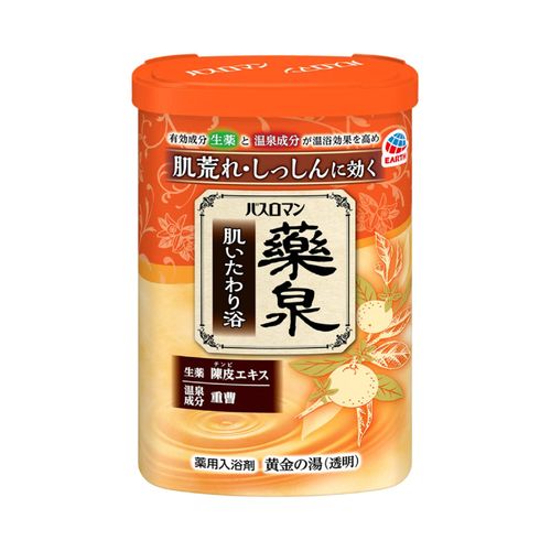Bath Roman Pharmaceutical Bath Salts, Warm Bath Effect, Promotes Blood Circulation, Fatigue Recovery, Stiff Shoulders, Lower Back Pain Relief (Earth Pharmaceutical)