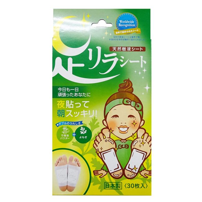 Kinomegumi Ashi Rira Foot Patch Wormwood