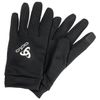Odlo Unisex Gloves with E-Tip Stretch Fleece Liner Eco, Black, L