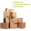1200 Pcs 25 Designs Pre-Printed Color-Coded Home Moving Box Labels with Custo...
