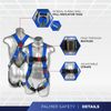 ATERET V5501 Roofing Bucket I 50 ft. Vertical Lifeline Assembly, Reusable...