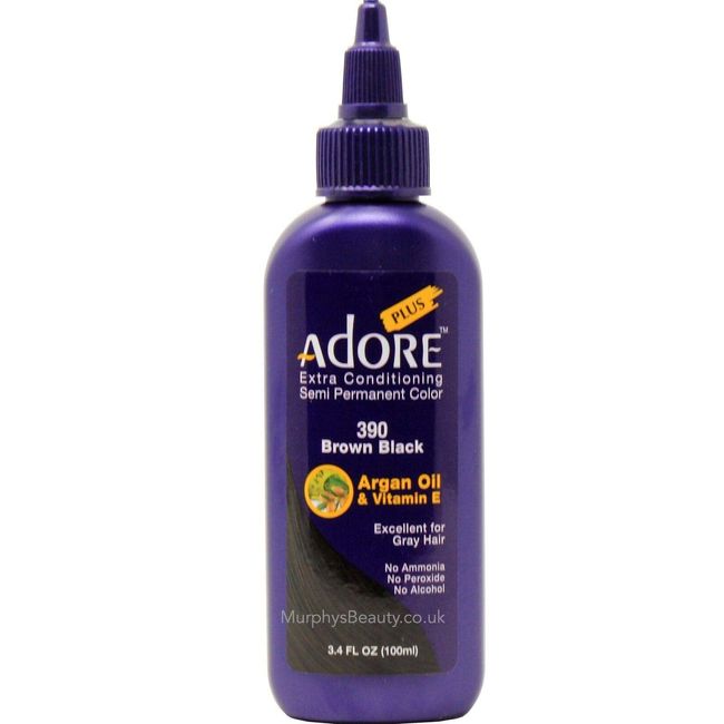 Adore Plus #390 BROWN BLACK 3.4 FL OZ