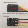 Cryfokt Capacitive Touch Switch Module, Intelligent Control Sensor, Bistable State, Night Light, DC 3V-18V Metal Touch Sensor Module for LED Light Control, External Relay, Power Switch