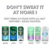 Almay Sensitive Skin Clear Gel Anti-Perspirant & Deodorant, Fragrance Free,2.25 oz(4 Pack)