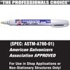Super Met-Al Zinc-Pro Galvanizing Touch-Up Marker, 9 mL [3 PACK]