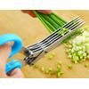 SZM Kitchen Scissors, All Purpose Scissors, Scissors, Scissors, Scissors, Scissors for Secret, 5 Blades, Multi-functional Scissors (Blue)
