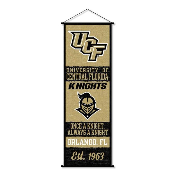 Central Florida Knights Banner and Scroll Sign