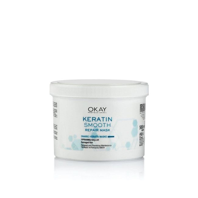 Okay Keratin Smooth Repair Mask 500 Ml.