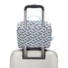 Kipling New KICHIROU Large Lunchbox, Pouches, Cases, Geo Shell (Blue)