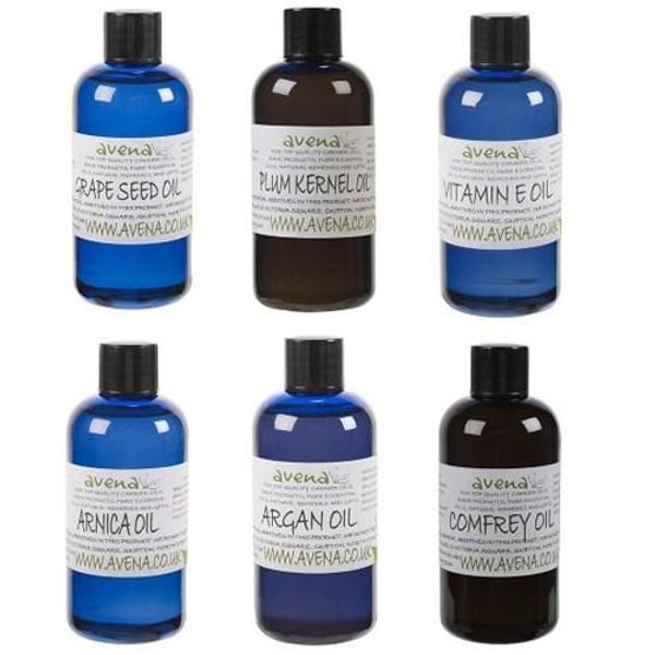 Aromatherapy Base Oil SIX Bottle Gift Pack