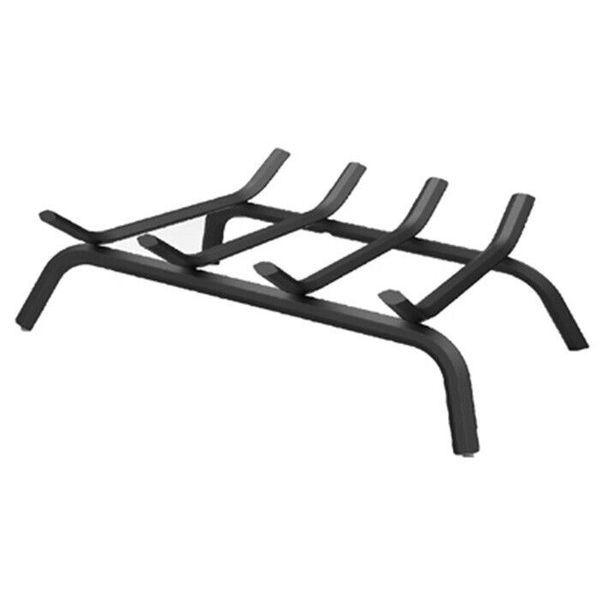 Panacea 15450TV 18" Black Wrought Iron Fireplace Grate - Pack of 1