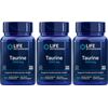 Taurine 1000 mg, 90 Vegetarian Capsules-Pack-3