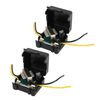 2Pcs Car Power Filter 12V Interference Proof Noises Reduction Stereo Power Supply Filter for Equalizers Amplifiers