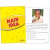 Edupress Reading Comprehension Practice Cards, Main Idea, Yellow Level (EP62995),Medium