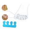 2x Toe Gel Separator Bunion Corrector Straightener Hammer Silicone Relief Spreader