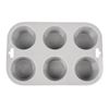Vogue DA520 Flexible Silicone Six Hole Muffin Pan