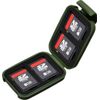 Hakuba Portable Media Case Small , green