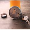 MAY 7TH REMINDER PURPLE FLOWER 55mm Keyring Bottle Opener