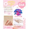 Nail Tips, 24 Pieces, Thumb Nail Seal, Foot False Nails, Nail Tips, Reusable, Gel Nail Tips, Summer Nails, Weddings, Coming-of-Age Ceremonies, Foot Nails, Easy Nail Removable, For Feet (J-160)