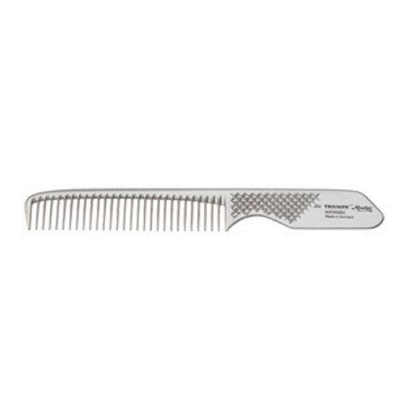 TRIUMPH Master 252 Antistatic handled cutting comb - Silver