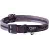 Rogz Airtech Classic Dog Collar Large - Platinum Gray