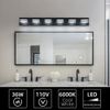 Indoor makeup lamp Interior makeup lights are bright with black metal frames