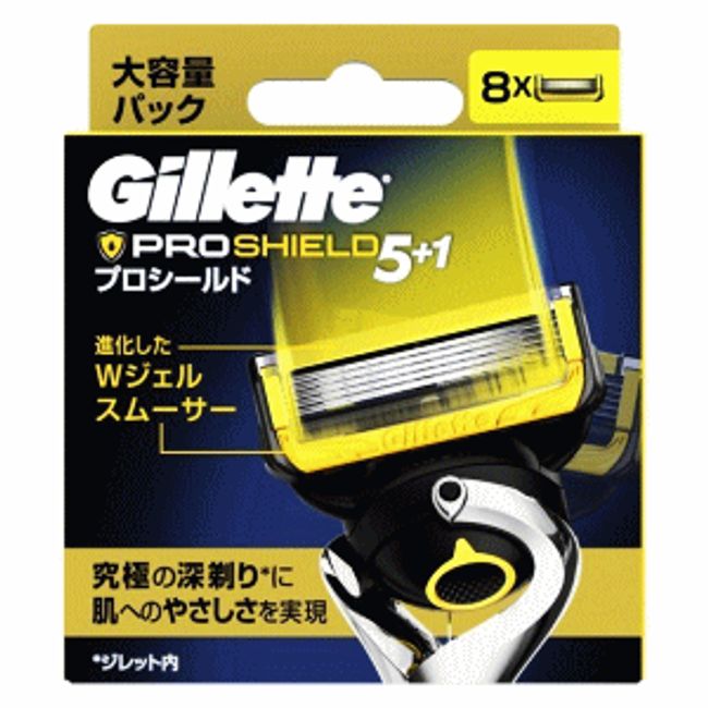 P&amp;G Gillette ProShield Flex Ball Equipped with Replacement Blades, 8 Pieces