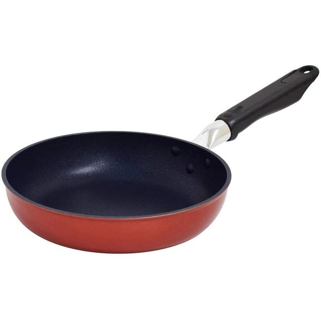 Urushiyama Metal Industries Sobi Frying Pan, 8.7 inches (22 cm), For Gas Stoves, Teflon Treatment, Made in Japan