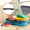 Sourcing Map 8.5 Inch Suitcase Handle Replacement - Plastic Pull Grip Carry Strap With Screws for Luggage Case Box, Black