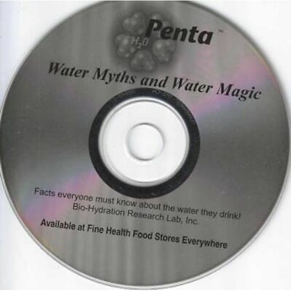 Penta H2O: Water Myths And Water Magic AUDIO CD health benefits awareness drink