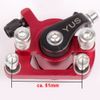 Mach1 Brake Caliper Brake Petrol or Electric E-Scooter/Brake System Metallic Red