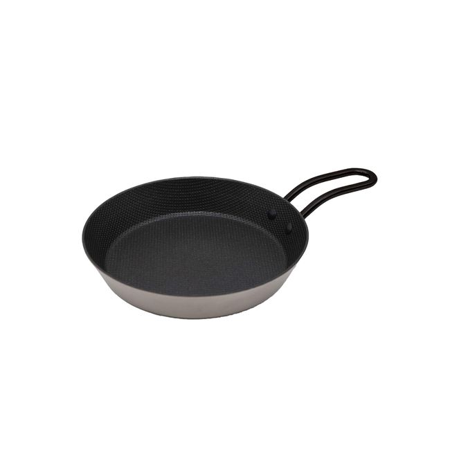 CB Japan Copan Frying Pan, Black, 6.3 inches (16 cm), One Hand, Double Layer Steel, Grill, Induction-Heated Stove Compatible, copan