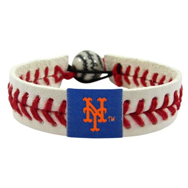 MLB New York Mets Classic Baseball Bracelet