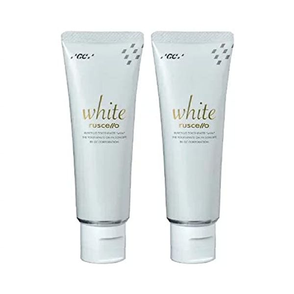 Lucello Whitening Toothpaste White 3.5 oz (100 g), Set of 2