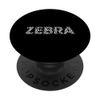Zebra Font PopSockets Adhesive PopGrip