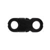 Breakaway Side Release Buckles - 5 mm Diameter (Black, 5-Pack)