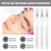 Leogony 4PCS Eyebrow Mapping Pen, Makeup Position Skin Marker Pencil (White)