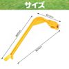 CAWKAY Golf Swing Trainer Swing Correction Warm-up Golf Swing Guide Golf Practice Training Posture (Black)