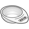Sharp Oven Range for Steam Cup (350 428 0065)