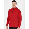 JAKO Herren Ziptop Challenge, Rot/Schwarz, XL