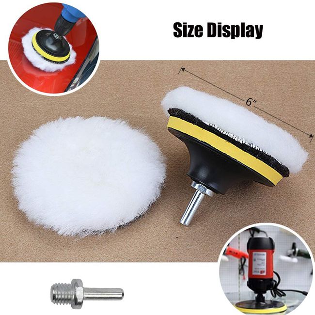 Electric Drill Turning Polisher Grinder Set Polishing Machine Sander Waxing  Tool Kit For Car Auto Buffing Power Tool Accessories - AliExpress