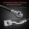 A-Premium Front Passenger Brake Hydraulic Hose Compatible with Select Chrysler Models - Pacifica 2017-2018, 3.6L - Replace# 68223522AB