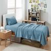 Byourbed Microfiber Twin XL Bedding Sheet Set - Smoke Blue
