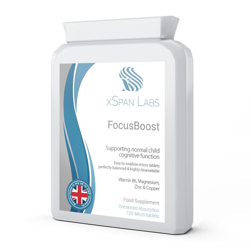 FocusBoost 120 Highly bioavailable Micro-Tablets - Magnesium Citrate ...