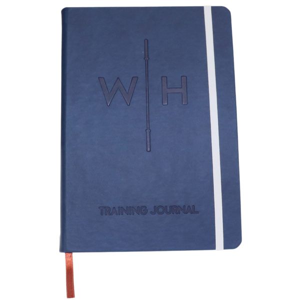 Weightlifting House Daily Training Planner. Weight Lifting Training Journal To Track Olympic Weightlifting (Blue)